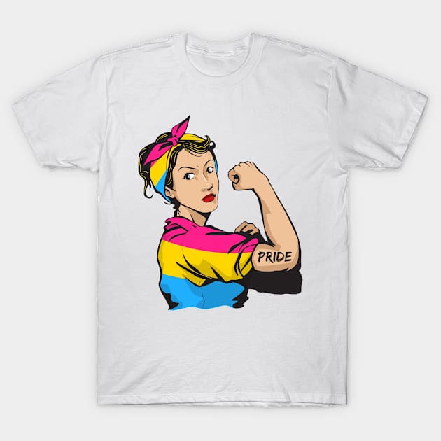 Strong woman pansexual pride mom T-Shirt by Dianeursusla Clothes